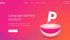 an example of gradients in web design trends
